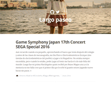 Tablet Screenshot of largopaseo.com